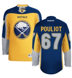 Youth Reebok Buffalo Sabres #67 Benoit Pouliot Authentic Gold Third NHL Jersey