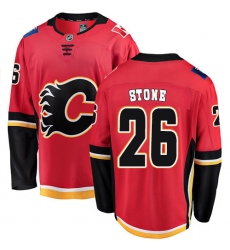 Youth Calgary Flames #26 Michael Stone Fanatics Branded Red Home Breakaway NHL Jersey