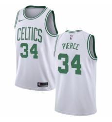 Women's Nike Boston Celtics #34 Paul Pierce Swingman White NBA Jersey - Association Edition
