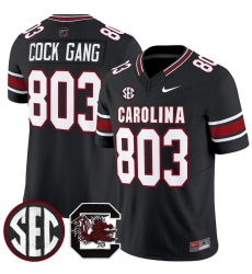 Men's South Carolina Fighting Gamecocks #803 Cock Gang Black 2026 F.U.S.E. Stitched Nike Jersey