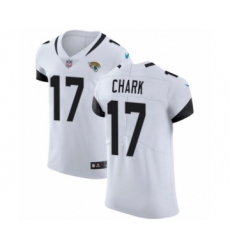 Men's Nike Jacksonville Jaguars #17 DJ Chark White Vapor Untouchable Elite Player NFL Jersey