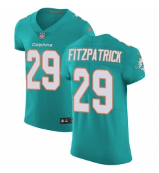 Men's Nike Miami Dolphins #29 Minkah Fitzpatrick Aqua Green Team Color Vapor Untouchable Elite Player NFL Jersey