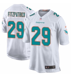 Men's Nike Miami Dolphins #29 Minkah Fitzpatrick Game White NFL Jersey