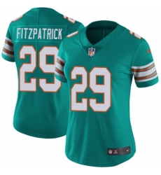 Women's Nike Miami Dolphins #29 Minkah Fitzpatrick Aqua Green Alternate Vapor Untouchable Elite Player NFL Jersey
