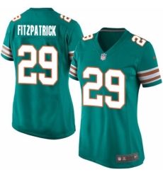 Women's Nike Miami Dolphins #29 Minkah Fitzpatrick Game Aqua Green Alternate NFL Jersey