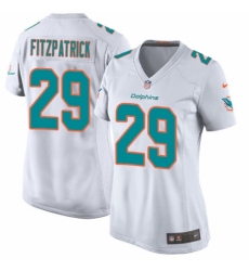 Women's Nike Miami Dolphins #29 Minkah Fitzpatrick Game White NFL Jersey