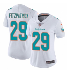 Women's Nike Miami Dolphins #29 Minkah Fitzpatrick White Vapor Untouchable Elite Player NFL Jersey