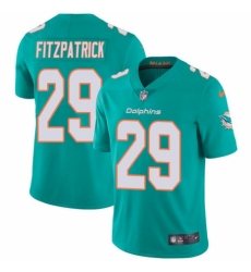 Youth Nike Miami Dolphins #29 Minkah Fitzpatrick Aqua Green Team Color Vapor Untouchable Elite Player NFL Jersey