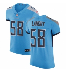 Men's Nike Tennessee Titans #58 Harold Landry Light Blue Alternate Vapor Untouchable Elite Player NFL Jersey