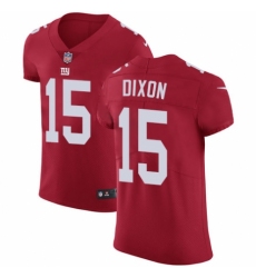Men's Nike New York Giants #15 Riley Dixon Red Alternate Vapor Untouchable Elite Player NFL Jersey