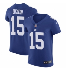 Men's Nike New York Giants #15 Riley Dixon Royal Blue Team Color Vapor Untouchable Elite Player NFL Jersey