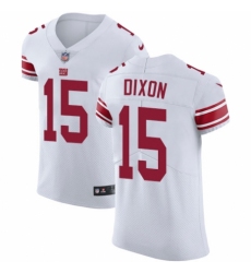 Men's Nike New York Giants #15 Riley Dixon White Vapor Untouchable Elite Player NFL Jersey