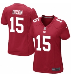 Women's Nike New York Giants #15 Riley Dixon Game Red Alternate NFL Jersey