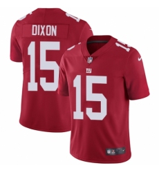 Youth Nike New York Giants #15 Riley Dixon Red Alternate Vapor Untouchable Elite Player NFL Jersey
