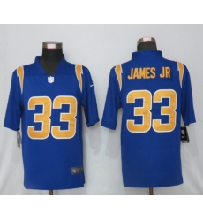 Nike NFL Los Angeles Chargers #33 Derwin James jr Blue 2020 Vapor Limited Jersey