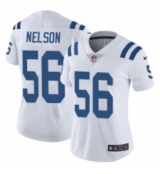 Women's Nike Indianapolis Colts #56 Quenton Nelson White Vapor Untouchable Limited Player NFL Jersey Women's Nike Indianapolis Colts #56 Quenton Nelson White Vapor Untouchable Limited Player NFL Jersey