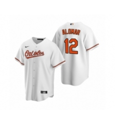 Women's Baltimore Orioles #12 Roberto Alomar Nike White 2020 Replica Home Jersey