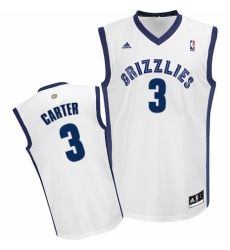 Men's Adidas Memphis Grizzlies #3 Jevon Carter Swingman White Home NBA Jersey