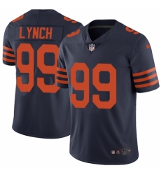 Men's Nike Chicago Bears #99 Aaron Lynch Navy Blue Alternate Vapor Untouchable Limited Player NFL Jersey