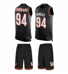 Men's Nike Cincinnati Bengals #94 Sam Hubbard Limited Black Tank Top Suit NFL Jersey