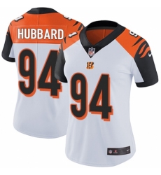 Women's Nike Cincinnati Bengals #94 Sam Hubbard White Vapor Untouchable Elite Player NFL Jersey