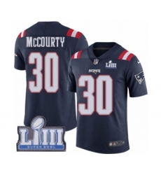 Youth Nike New England Patriots #30 Jason McCourty Limited Navy Blue Rush Vapor Untouchable Super Bowl LIII Bound NFL Jersey