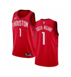Youth Nike Houston Rockets #1 Michael Carter-Williams Red Swingman Jersey - Earned Edition