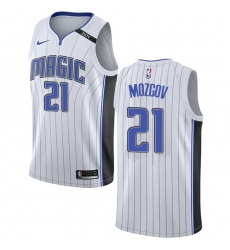 Youth Nike Orlando Magic #21 Timofey Mozgov Swingman White NBA Jersey - Association Edition
