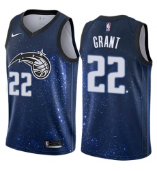 Youth Nike Orlando Magic #22 Jerian Grant Swingman Blue NBA Jersey - City Edition