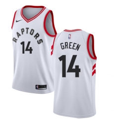 Youth Nike Toronto Raptors #14 Danny Green Swingman White NBA Jersey - Association Edition