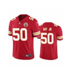 Men's Kansas City Chiefs #50 Willie Gay Jr. Red Vapor Untouchable Limited Stitched Football Jersey