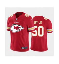 Nike Kansas City Chiefs #50 Willie Gay Jr. Red Team Big Logo Vapor Untouchable Limited Jersey