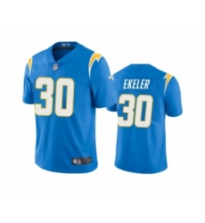 Los Angeles Chargers #30 Austin Ekeler Powder Blue 2020 Vapor Limited Jersey Los Angeles Chargers #30 Austin Ekeler Powder Blue 2020 Vapor Limited Jersey