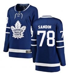 Women's Vancouver Canucks #83 Jay Beagle Fanatics Branded Blue Home Breakaway NHL Jersey
