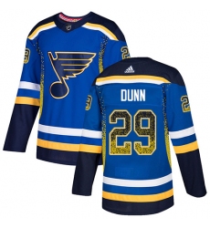 Men's Adidas St. Louis Blues #31 Chad Johnson Authentic Black Team Logo Fashion NHL Jersey