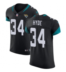 Men's Nike Jacksonville Jaguars #34 Carlos Hyde Black Team Color Vapor Untouchable Elite Player NFL Jersey