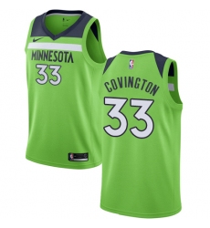 Women's Nike Minnesota Timberwolves #33 Robert Covington Swingman Green NBA Jersey Statement Edition