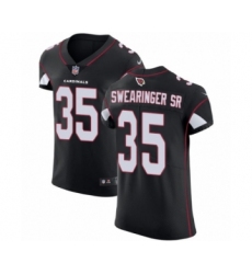 Men's Nike Arizona Cardinals #35 D.J. Swearinger SR Black Alternate Vapor Untouchable Elite Player NFL Jersey