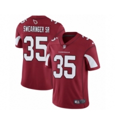 Youth Nike Arizona Cardinals #35 D.J. Swearinger SR Red Team Color Vapor Untouchable Limited Player NFL Jersey