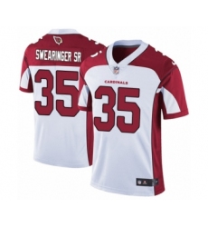Youth Nike Arizona Cardinals #35 D.J. Swearinger SR White Vapor Untouchable Limited Player NFL Jersey