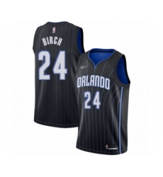 Women's Orlando Magic #24 Khem Birch Swingman Black Basketball Jersey Statement Edition