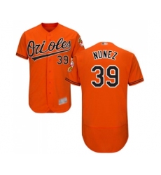 Men's Baltimore Orioles #39 Renato Nunez Orange Alternate Flex Base Authentic Collection Baseball Jersey