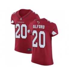 Men's Arizona Cardinals #20 Robert Alford Red Team Color Vapor Untouchable Elite Player Football Jersey