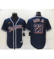 Men's San Diego Padres #23 Fernando Tatis Jr. Navy Nike 2021 Jersey