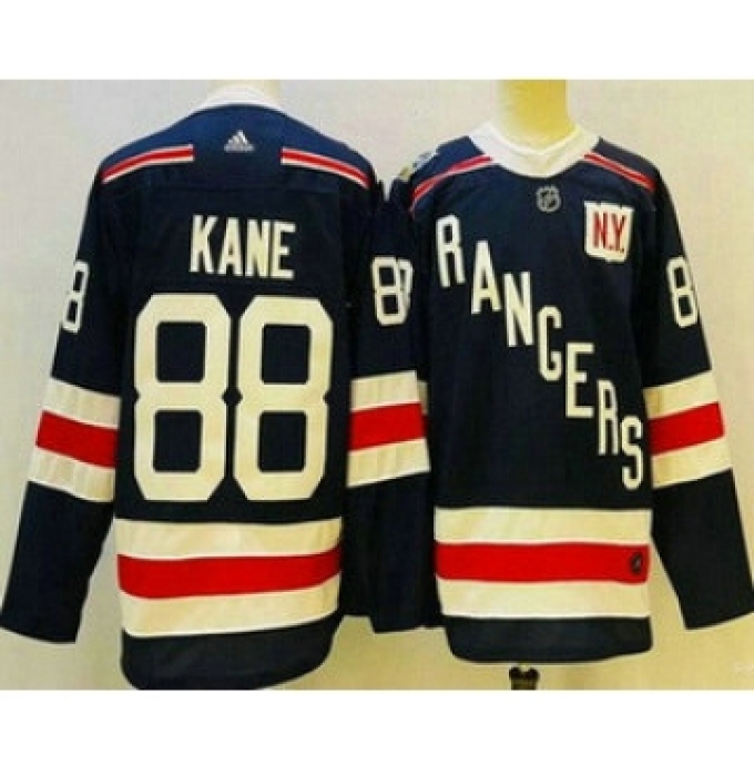 Men's New York Rangers #88 Patrick Kane Navy 2018 Winter Classic Authentic Jersey