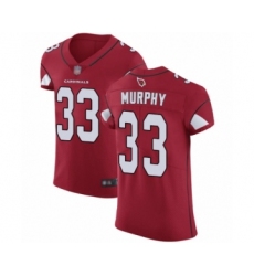 Men's Arizona Cardinals #33 Byron Murphy Red Team Color Vapor Untouchable Elite Player Football Jersey
