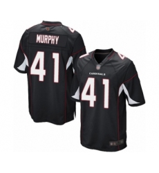 Men's Arizona Cardinals #41 Byron Murphy Game Black Alternate Football Jersey