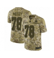 Youth New Orleans Saints #78 Erik McCoy Limited White Rush Vapor Untouchable Football Jersey