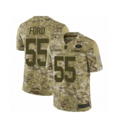 Youth San Francisco 49ers #55 Dee Ford Limited Camo 2018 Salute to Service Football Jersey