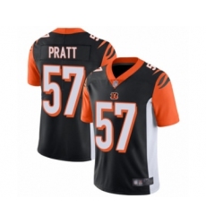 Men's Cincinnati Bengals #57 Germaine Pratt Black Team Color Vapor Untouchable Limited Player Football Jersey